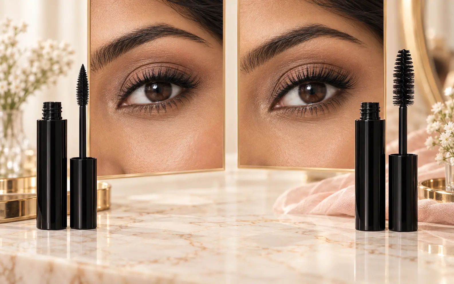 Bobbi Brown Smokey Eye Mascara compared with Eye Opening Mascara