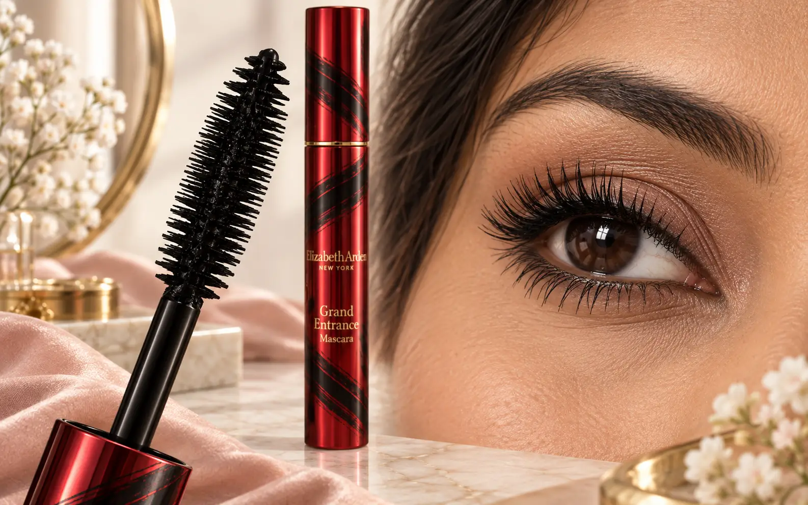 Elizabeth Arden Grand Entrance Mascara look in humid Bangladesh weather