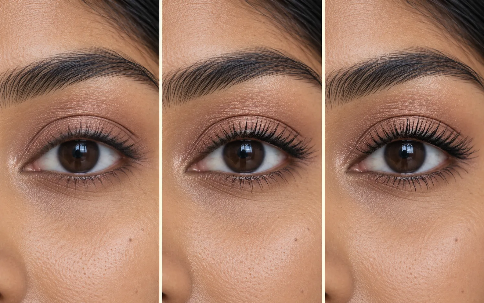Lakme mascara one coat and two coat lash finish comparison