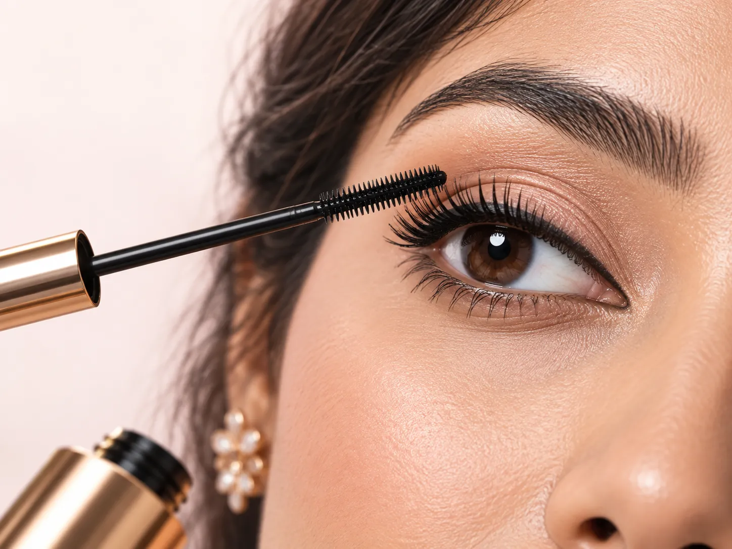 L'Oréal Telescopic mascara showing lash length and definition