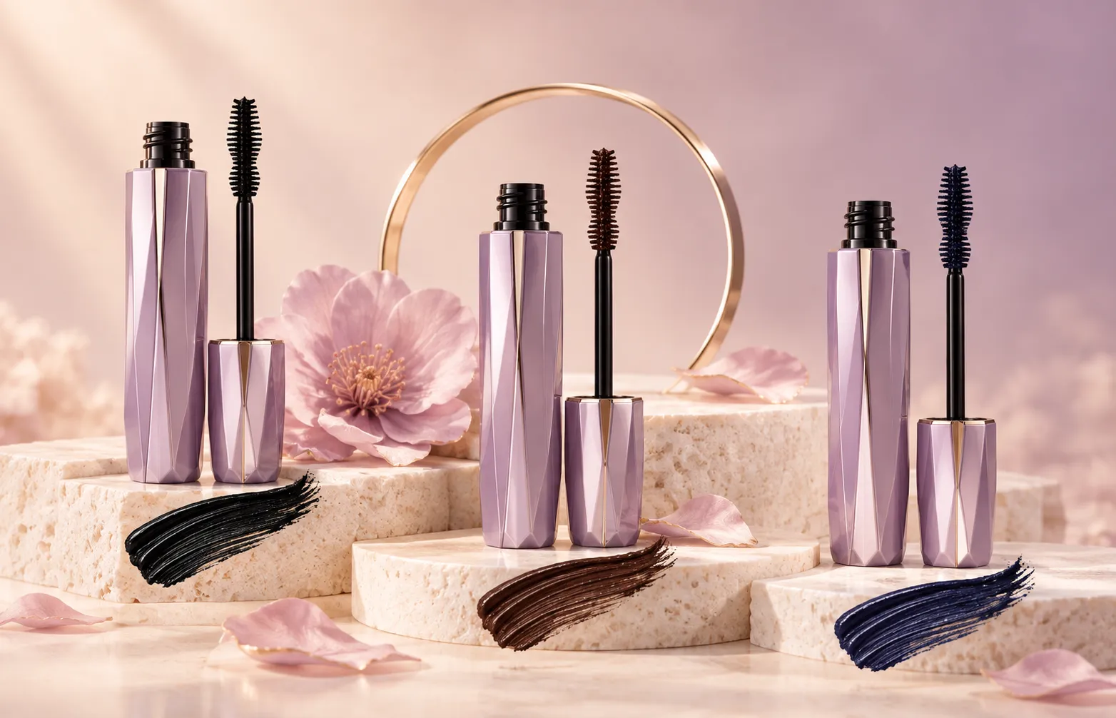 Marc Jacobs Flashes Mascara shades Onyx Cocoa and Indigo