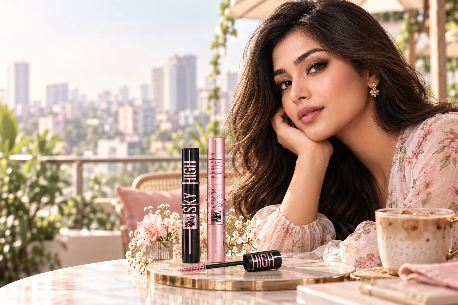 Maybelline waterproof mascara for humid weather in Bangladesh