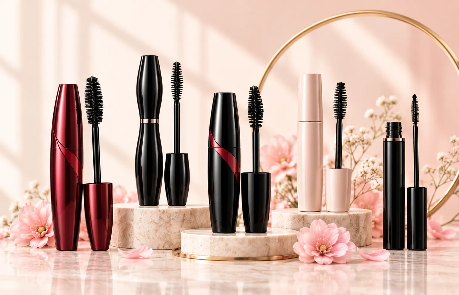 Rimmel mascara range with Thrill Seeker Scandaleyes and Wonder Extension